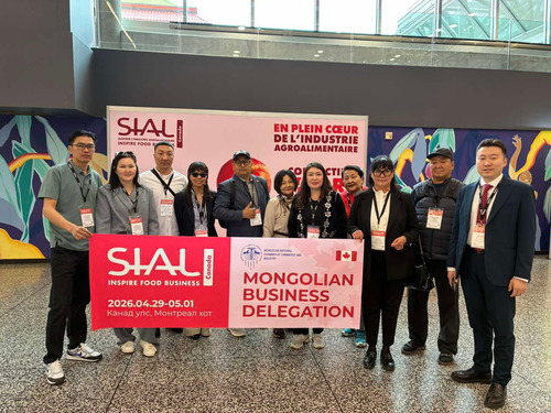 МОНГОЛЫН ХҮНС ҮЙЛДВЭРЛЭГЧИД “SIAL CANADA 2026”-Д АМЖИЛТТАЙ ОРОЛЦОЖ, ХОЙД АМЕРИКИЙН ЗАХ ЗЭЭЛД ШИНЭ БОЛОМЖ НЭЭЛЭЭ